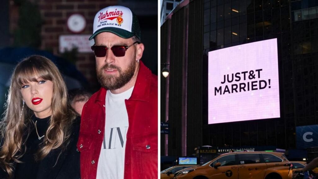 Taylor Swift dan Travis Kelce Menikah di Madison Square Garden