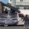 Massa PSHT Mendatangi Polrestabes Surabaya Tuntut Keadilan