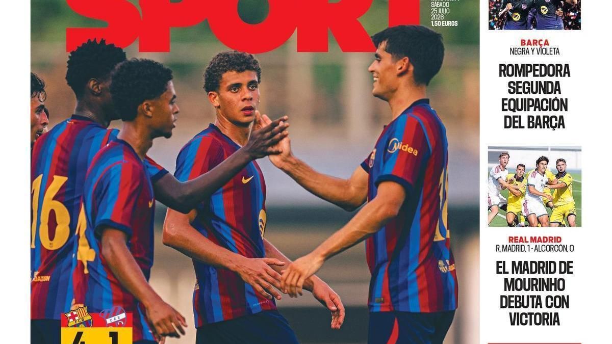 FC Barcelona Tumbangkan CE Europa 4-1 dalam Laga Uji Coba Premusim