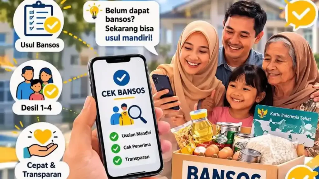 Kemensos Salurkan Bansos PKH dan BPNT Mulai 20 Juli 2026