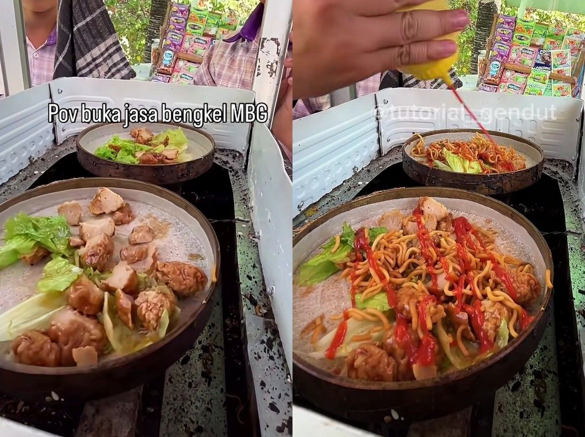 Penjual Leker Viral Buka Jasa Bengkel MBG Modifikasi Isian Makanan