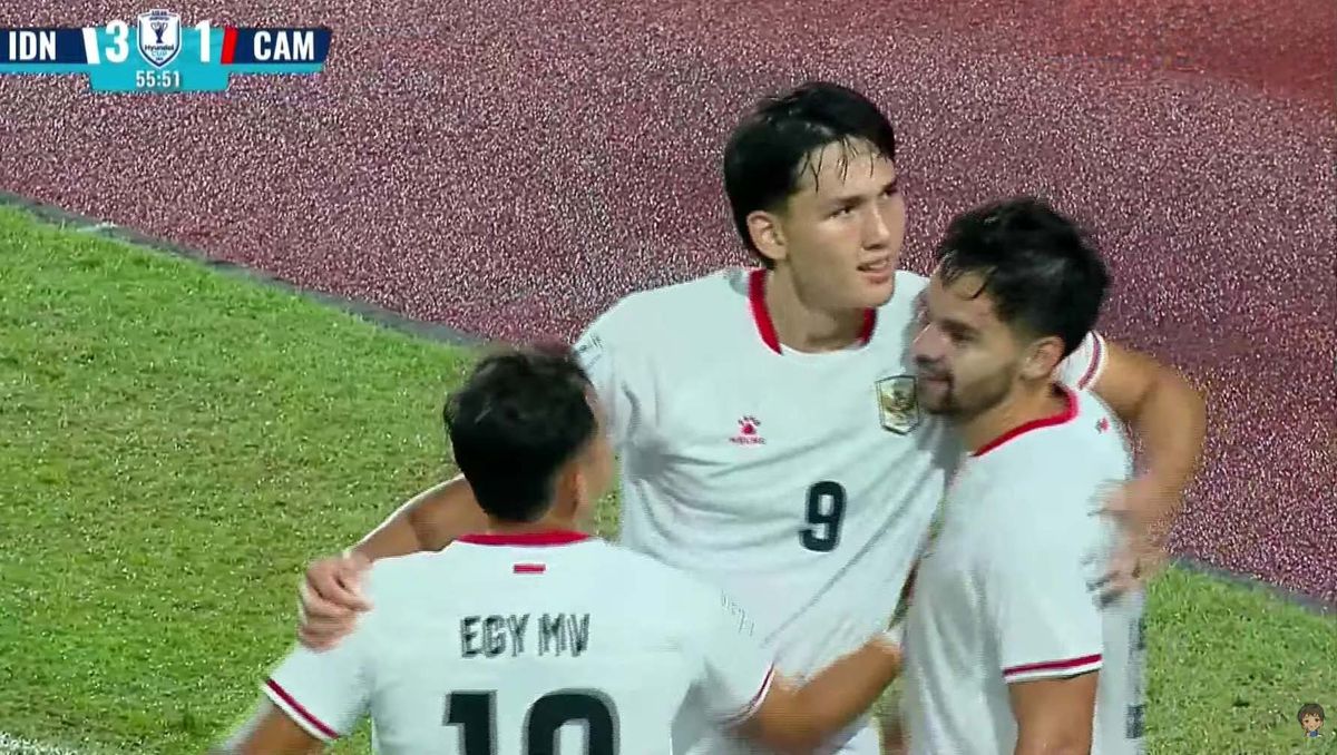 Timnas Indonesia Hajar Kamboja 5-1 di ASEAN Championship 2026