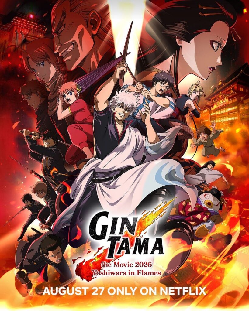 Netflix Tayangkan Film Anime Gintama Terbaru Mulai 27 Agustus 2026