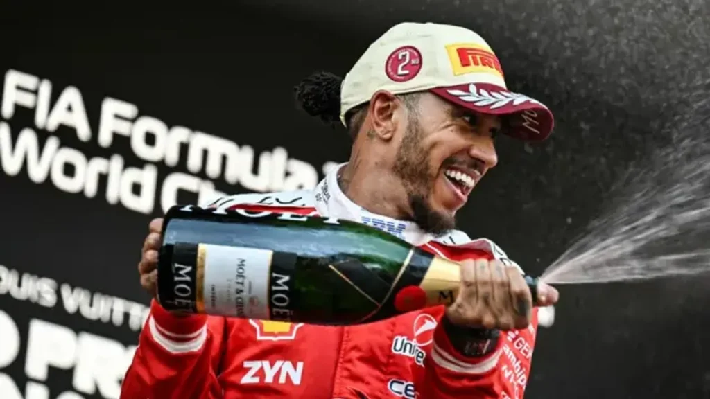 Lewis Hamilton Raih Dua Podium Beruntun Bersama Ferrari