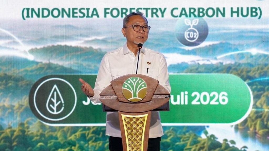 Pemerintah Resmikan Indonesia Forestry Carbon Hub untuk Pasar Karbon