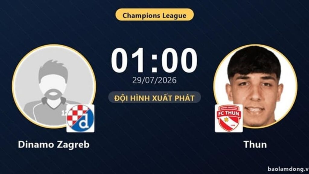 Dinamo Zagreb Tahan FC Thun 1-1 pada Kualifikasi Liga Champions