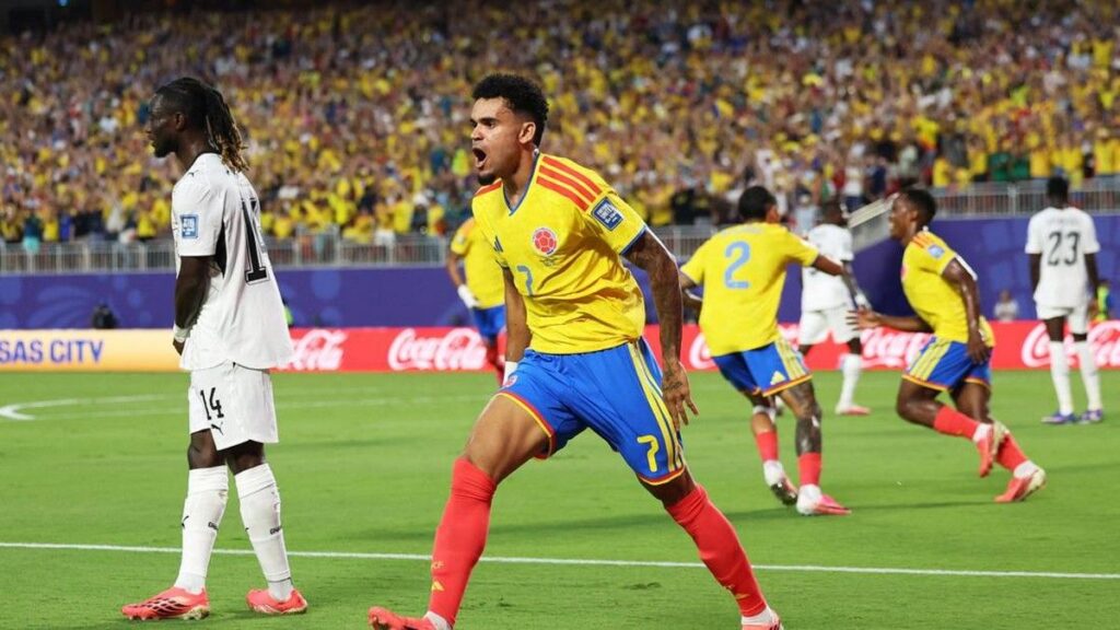 Jhon Arias Bawa Kolombia Ungguli Ghana pada Babak Pertama