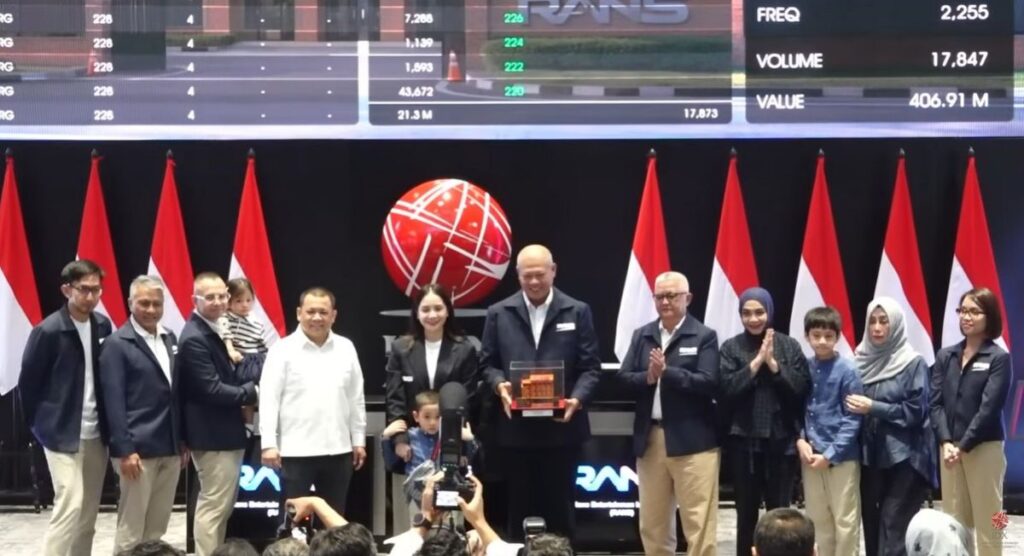 RANS Entertainment Catat Saham Perdana di BEI dan Bantah Isu Pencucian Uang