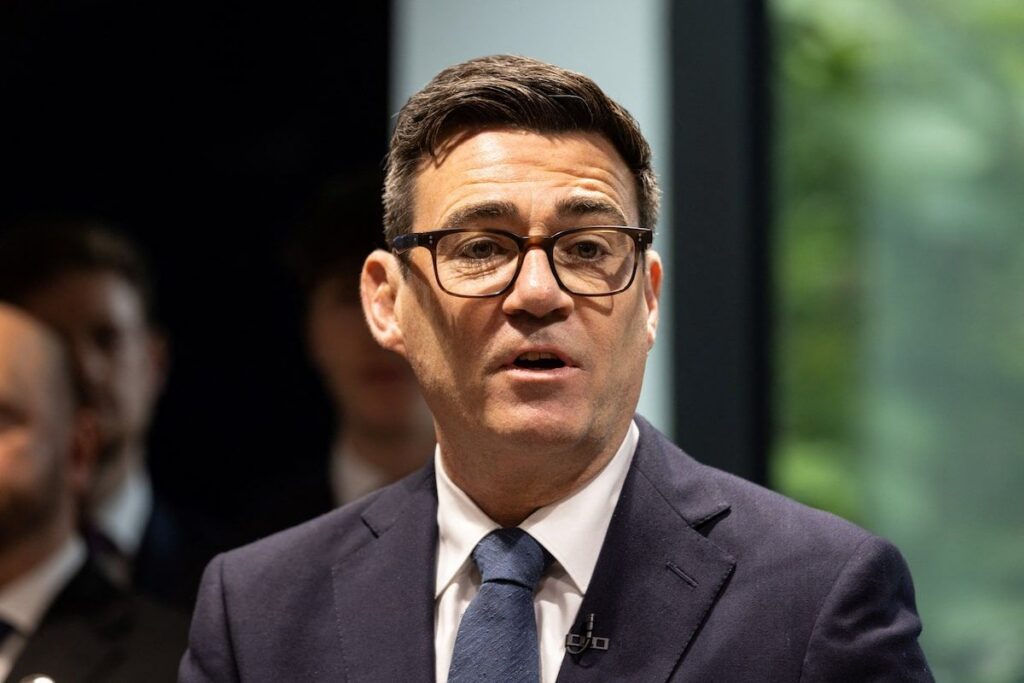 Perdana Menteri Inggris Andy Burnham Bertemu Presiden Zelenskyy