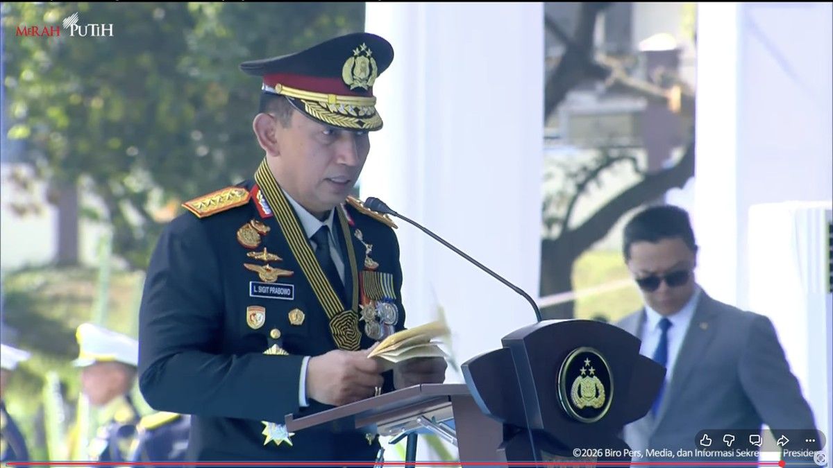 Kapolri Tegaskan Komitmen Jaga Keamanan dari Terorisme di Cikeas