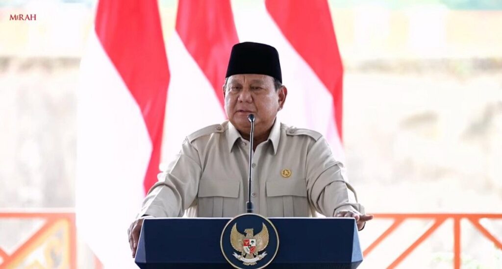 Prabowo Subianto Lakukan Groundbreaking Proyek LNG Abadi Masela