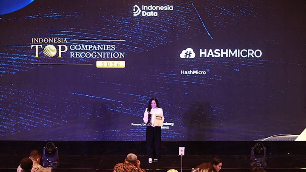 HashMicro Raih Penghargaan Top Company in AI Business Software Innovation 2026
