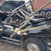 Truk Tabrak Pikap Pengangkut Penumpang di Indramayu