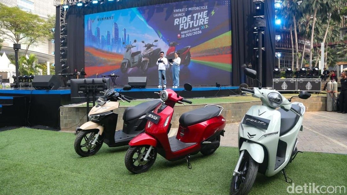 VinFast Mulai Distribusi Motor Listrik di Indonesia Bulan Juli