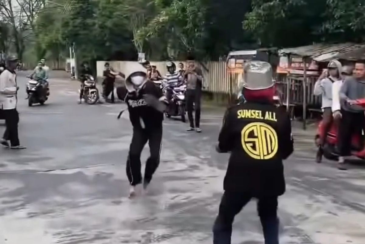 Polisi Ungkap Video Duel Remaja di Palembang Hanya Konten Palsu
