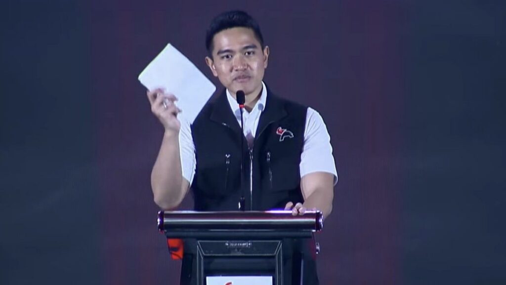 Kaesang Pangarep Umumkan Maju Caleg di Dapil V Jawa Tengah