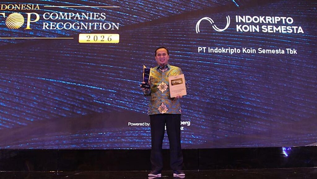 Indokripto Koin Semesta Raih Penghargaan Indonesia Top Companies Recognition 2026