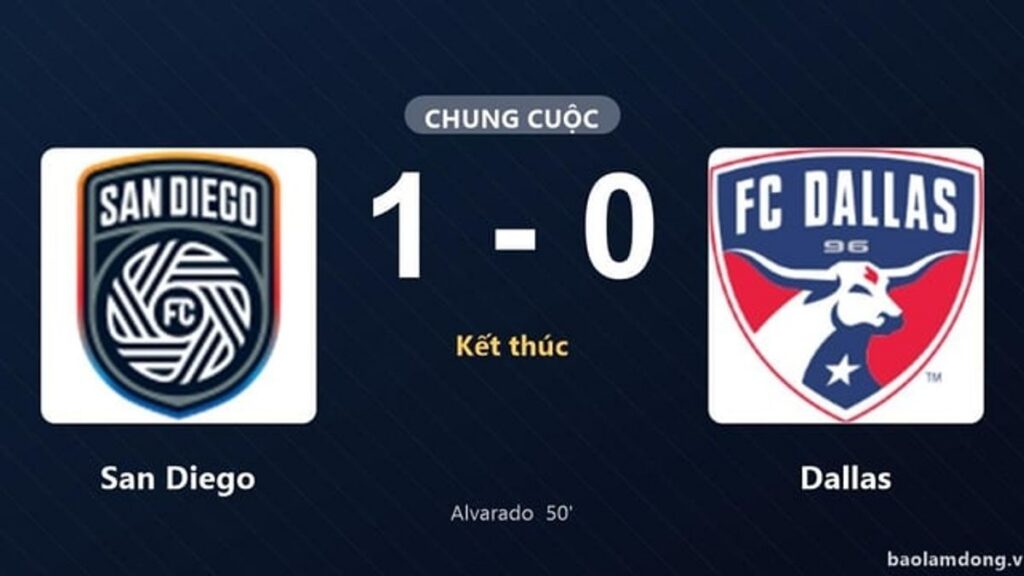 San Diego FC Tekuk FC Dallas 1-0 Lewat Gol Alejandro Alvarado