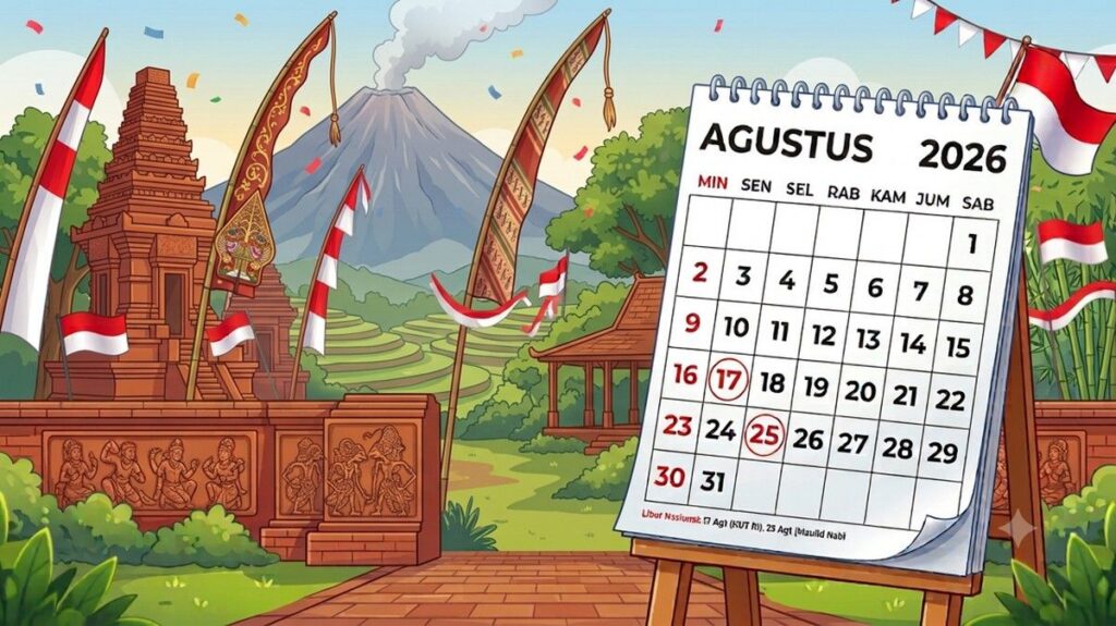 Pemerintah Tetapkan Libur Nasional Agustus 2026 Tanpa Cuti Bersama