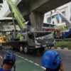 Pembongkaran JPO Tendean Hambat Operasional Bus Transjakarta Rute 13B