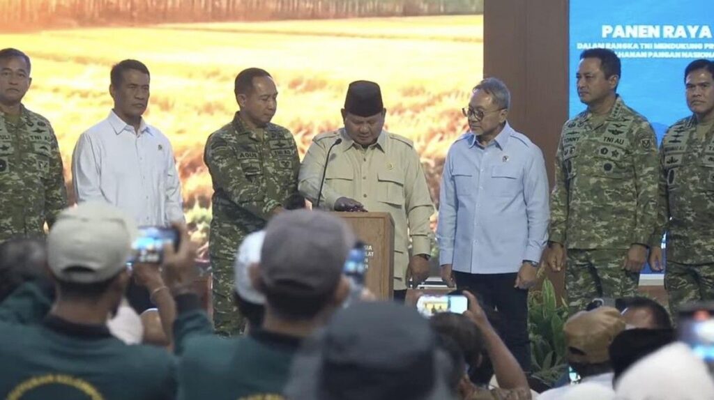 Prabowo Subianto Tanggapi Kritik Harga Beras Mahal di Indonesia