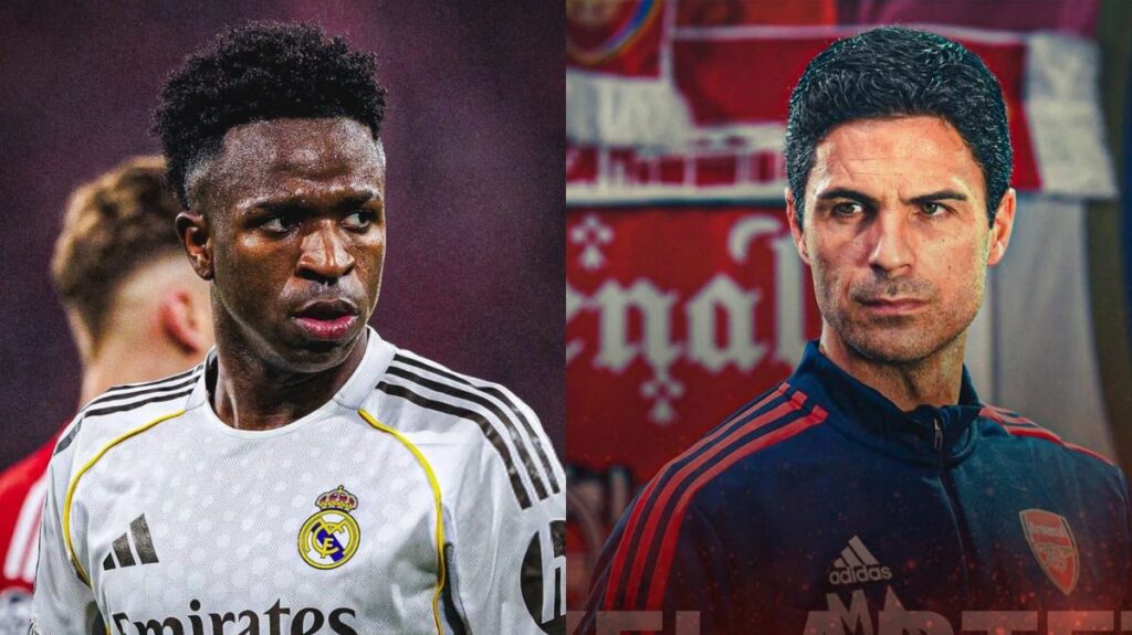 Real Madrid Tegaskan Vinicius Junior Tidak Dijual ke Arsenal