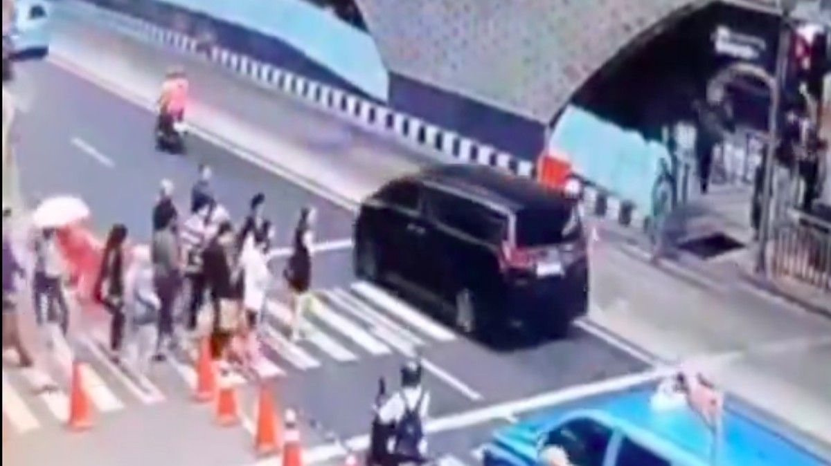 Satpam ditangkap di kasus Alphard menerobos lampu merah