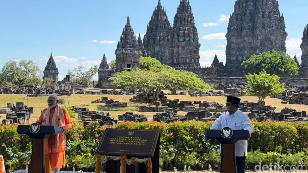 Narendra Modi Janji Restorasi Candi Prambanan Rampung Sebelum 2029