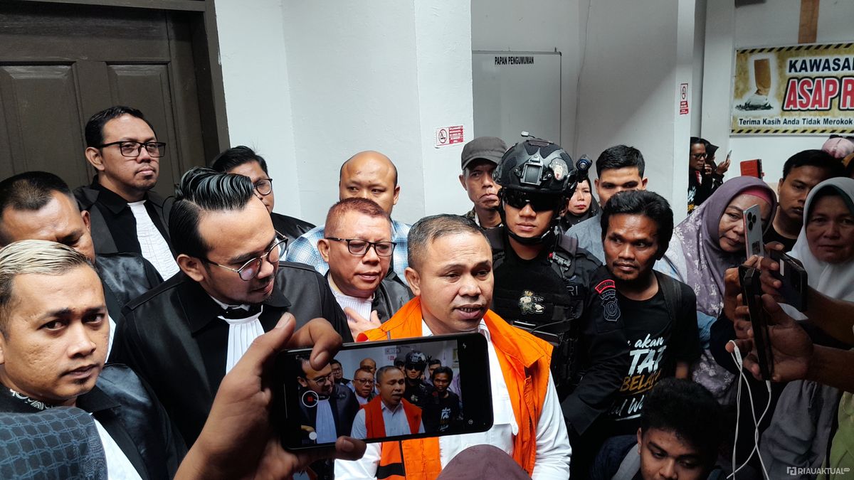 Abdul Wahid Jalani Persidangan Korupsi Kasus Pemerasan PUPR Riau