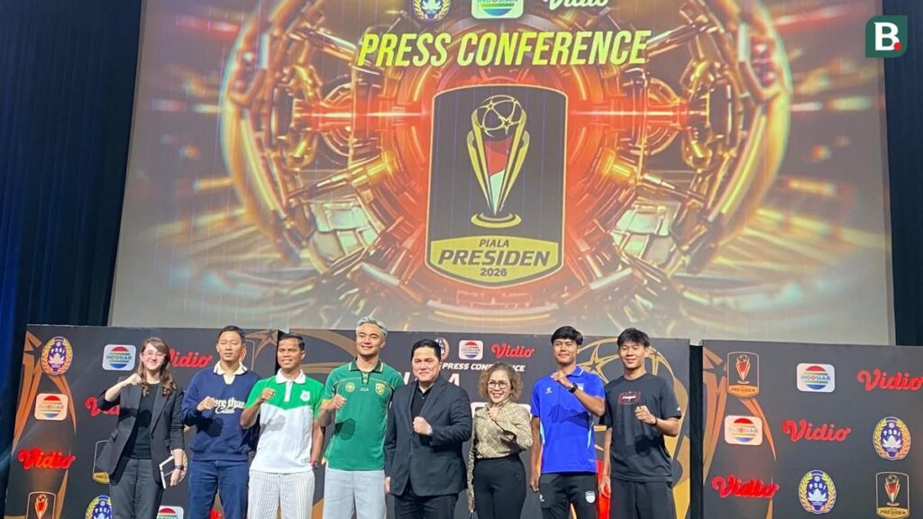 Piala Presiden 2026 Bergulir Mulai 25 Juli di Bandung dan Surabaya