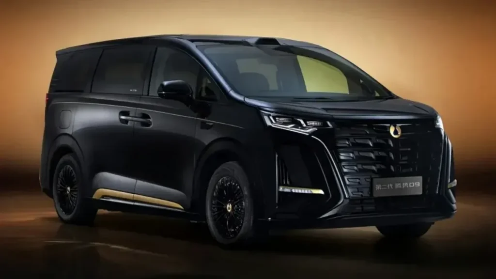 BYD Meluncurkan Denza D9 Varian Dark Gold di China