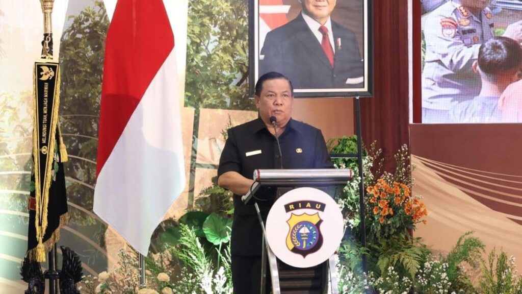 Polda Riau Terima Tanda Kehormatan Nugraha Sakanti dari Presiden Prabowo
