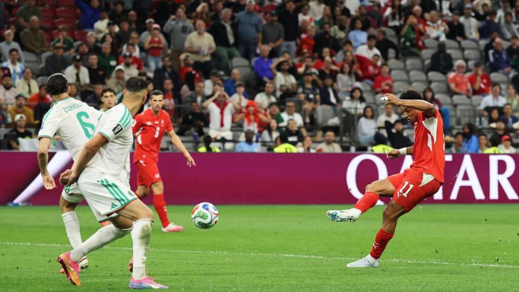 Swiss Tekuk Aljazair Dua Gol Tanpa Balas di Piala Dunia