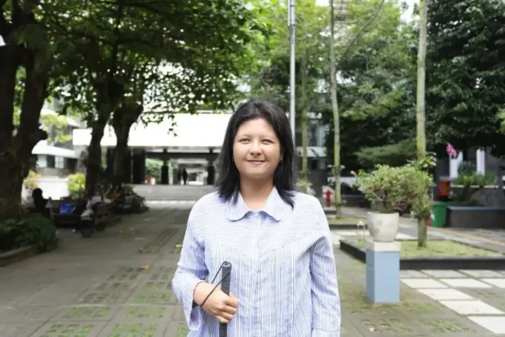 Kisah Angel, Penyandang Tunanetra yang Lolos Sosiologi UGM 2026