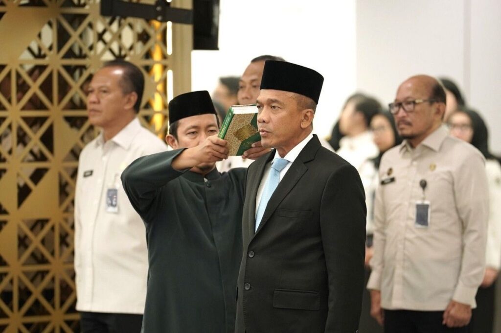 Menteri Agus Andrianto Melantik Rudi Setiawan Jadi Irjen Kemenimipas