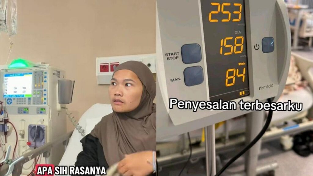 Perempuan Asal Bekasi Jalani Cuci Darah Akibat Hipertensi Tidak Terkontrol