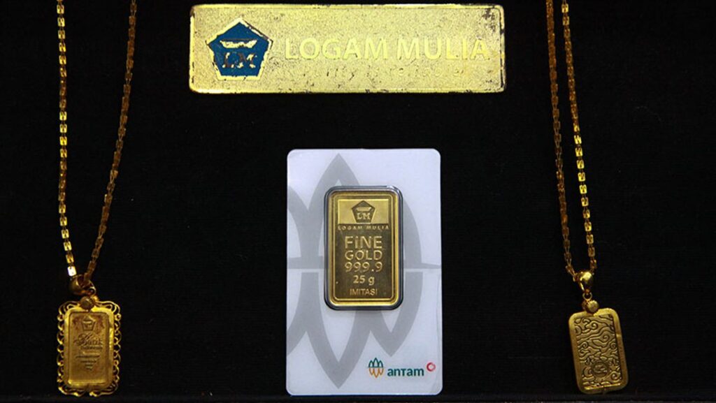 Harga Emas Antam Naik Menjadi Rp2.640.000 per Gram