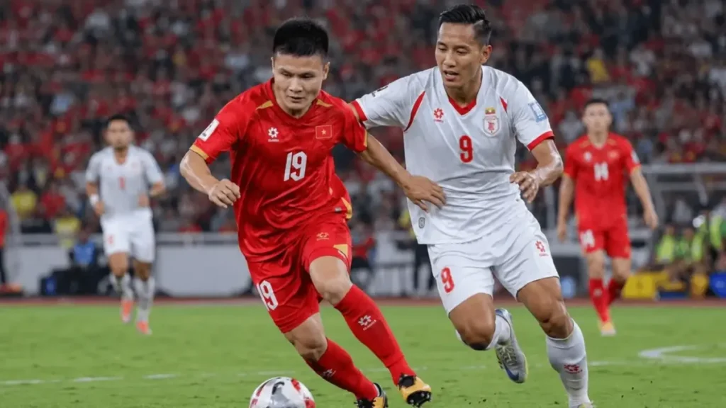 Vietnam Bungkam Myanmar Empat Gol Tanpa Balas di Thai Nguyen