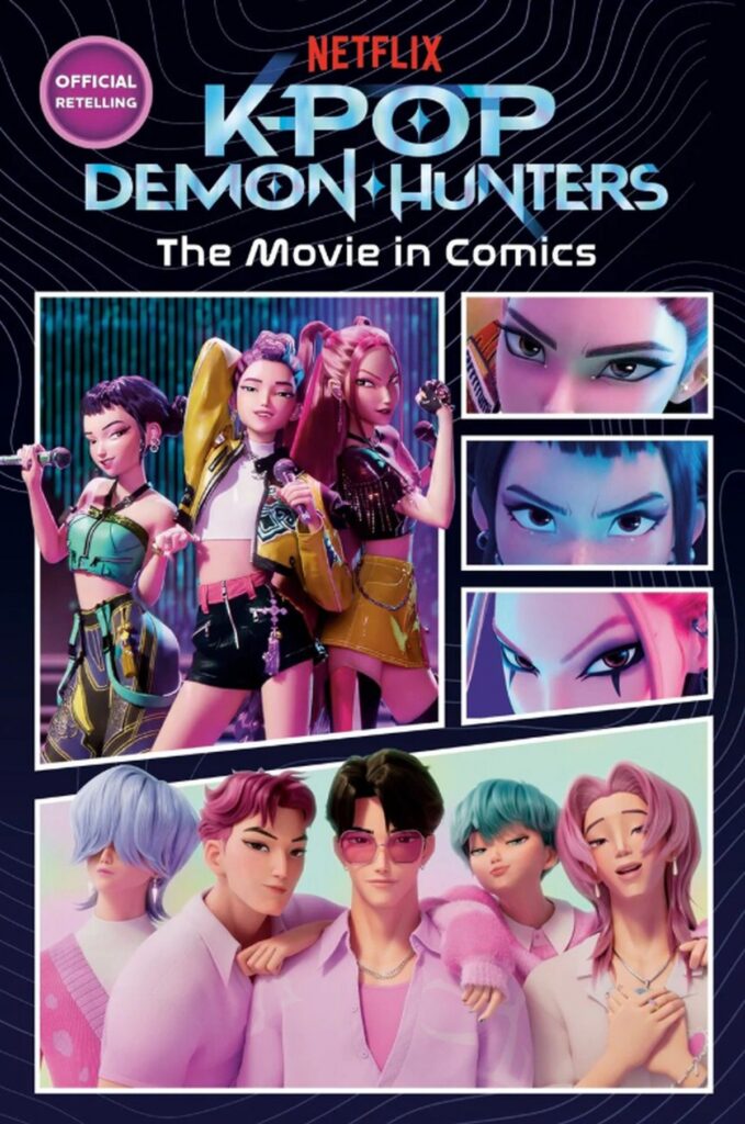 Netflix Rilis Komik K-Pop Demon Hunters Rayakan Setahun Penayangan