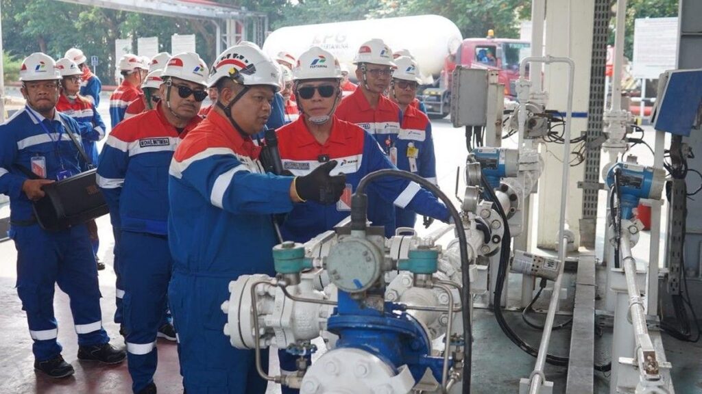 Pertamina Jaga Pasokan LPG Nasional Melalui Terminal Tanjung Sekong