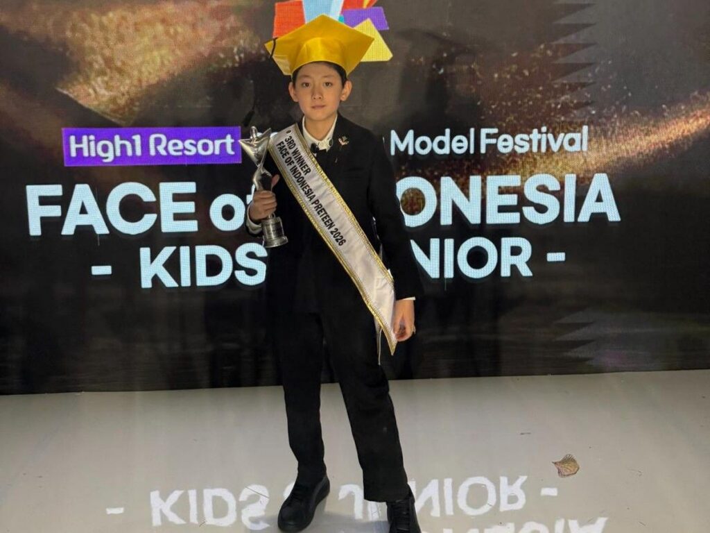 Ryu Kintaro Borong Empat Penghargaan Face of Indonesia 2026