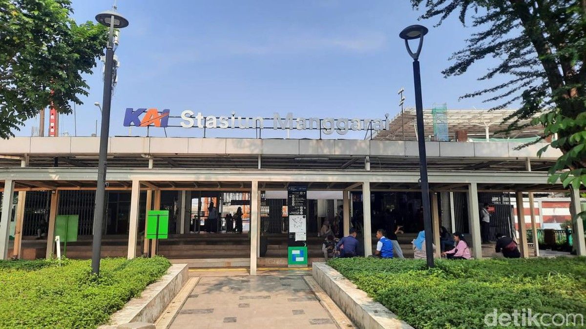 Pencurian Pipa Toilet Terjadi di Stasiun Manggarai Jakarta Selatan