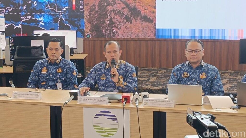 BMKG Memprediksi Fenomena El Nino Bertahan Hingga Kuartal Pertama 2027