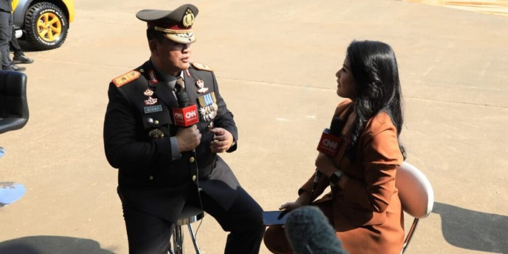 Presiden Prabowo Subianto Pimpin Upacara Hari Bhayangkara ke-80