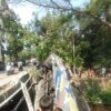 Bus Sugeng Rahayu Terbalik di Nganjuk Setelah Terlibat Kecelakaan