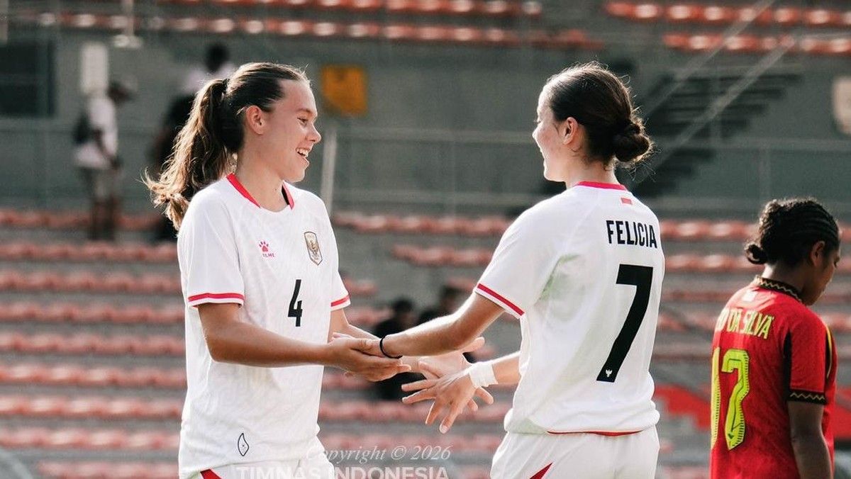 Indonesia Ungguli Laos 1-0 Babak Pertama Final Piala AFF Wanita