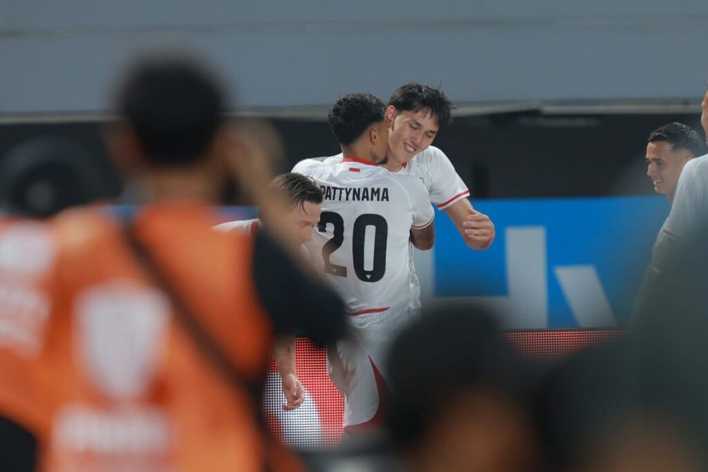 Timnas Indonesia Unggul Tiga Gol atas Kamboja Babak Pertama