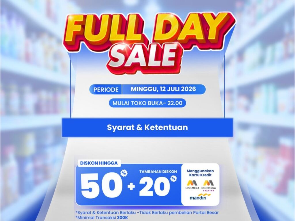Diskon Besar Transmart Full Day Sale 12 Juli 2026 Potong Harga TV hingga AC