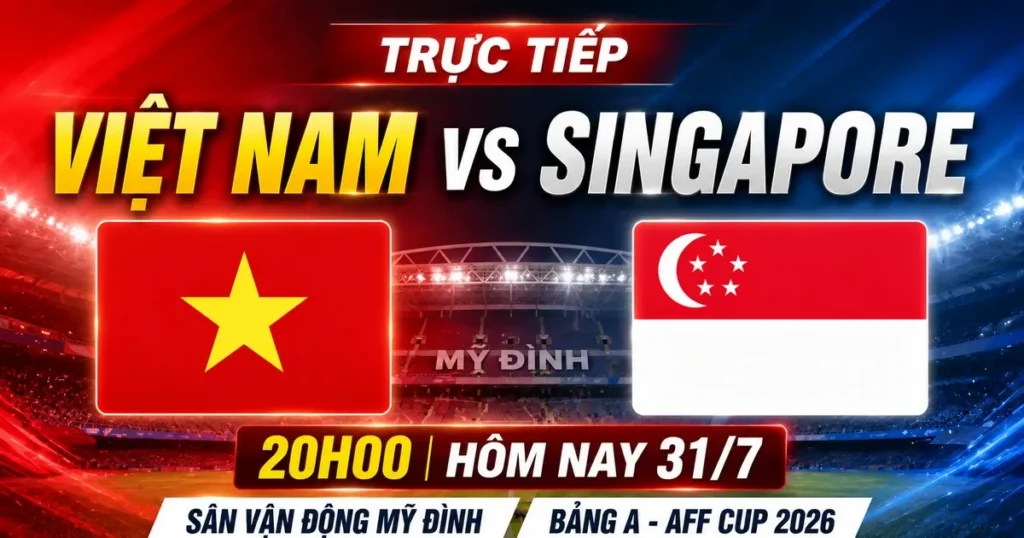 Timnas Vietnam dan Singapura Berbagi Poin Tanpa Gol di ASEAN Cup 2026