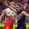 Fremantle Tumbangkan Sydney Swans Melalui Kebangkitan Besar di Babak Kedua